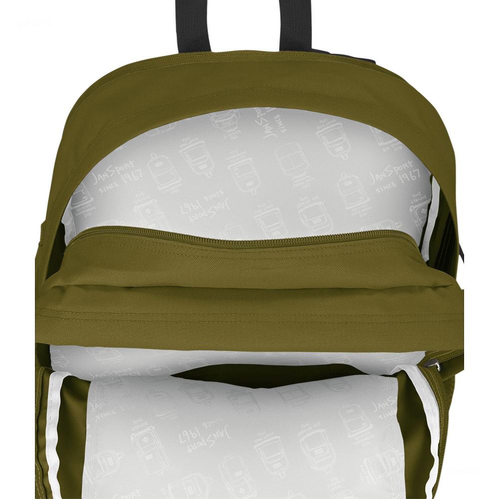 Sac à Dos Scolaire JanSport Main Campus Vert Olive | AAT-54612360